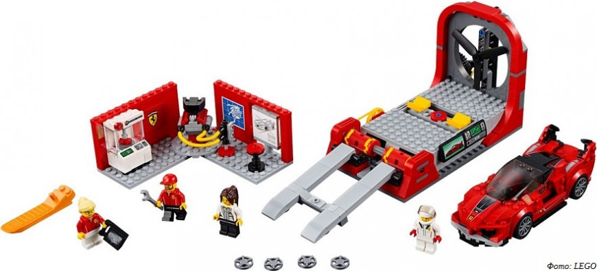 LEGO знает: настоящие Ferrari нужно печатать на 3D-принтерах