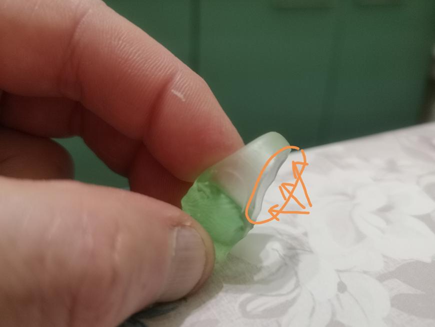 'волны' на модели