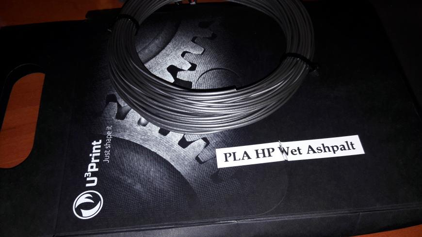 Паровоз, или утонченный блеск асфальта. U3print Wet Ashpalt