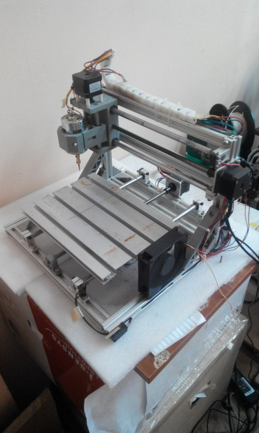 Печатаем лазерный гравер (много фото) часть 1