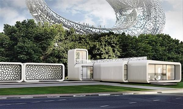 В Дубае с помощью 3D-принтера построят полноценное офисное здание
