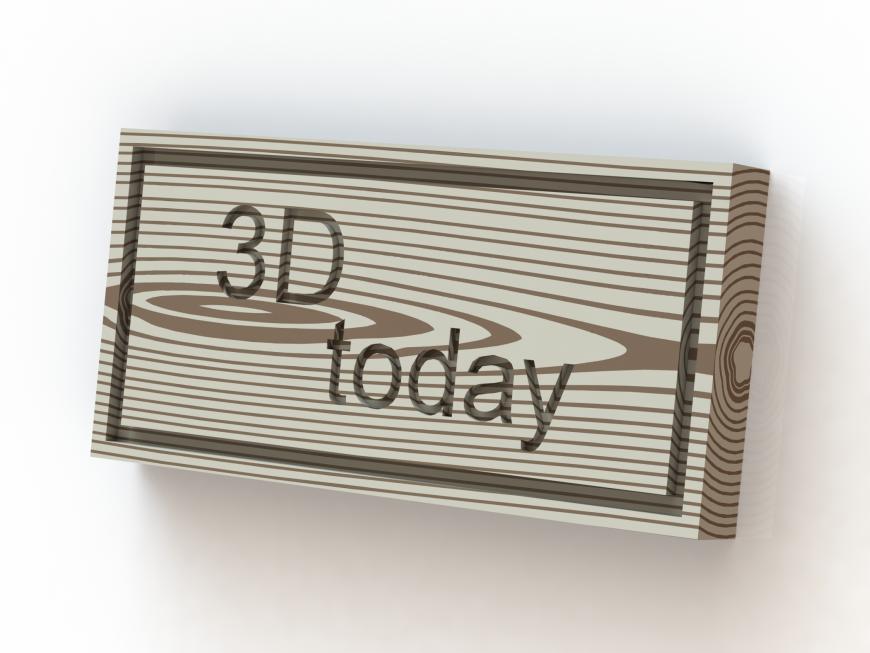 Имитация текстуры дерева при 3D печати. Метод папы Карло