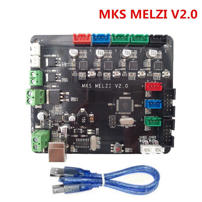 как подружить MKS melzi v2.0 и LCD 2004A