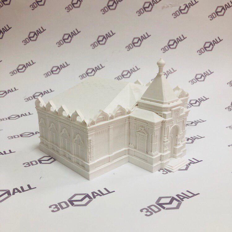 Печать макетов зданий по технологии FDM