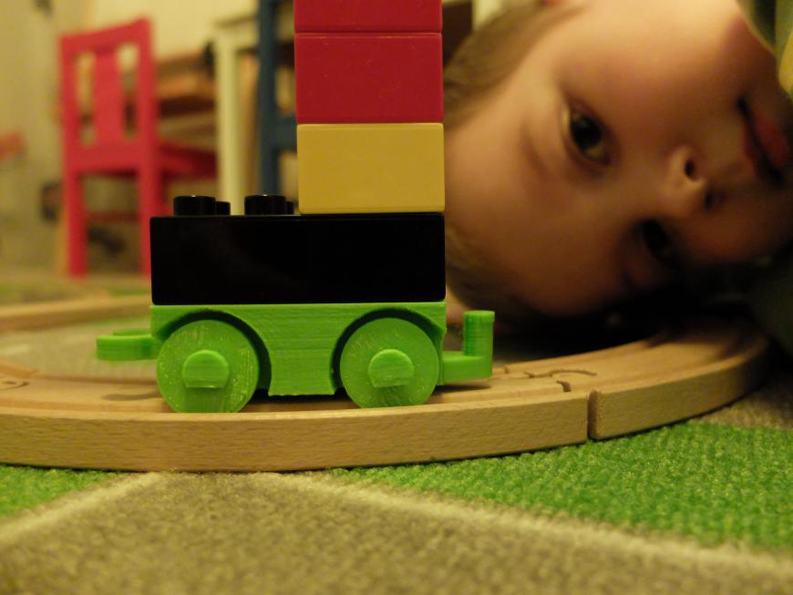 Адаптер для железной дороги Икея на Лего