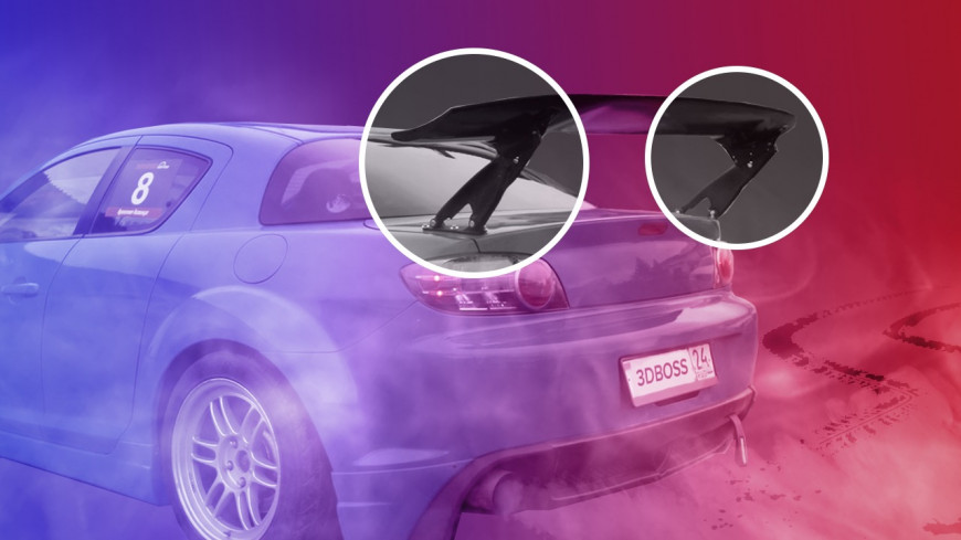 Тюнингуем Mazda RX8 с помощью 3D печати. Тестим на скорости 200 км/ч