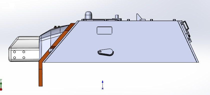 Рубка танка СУ-76И