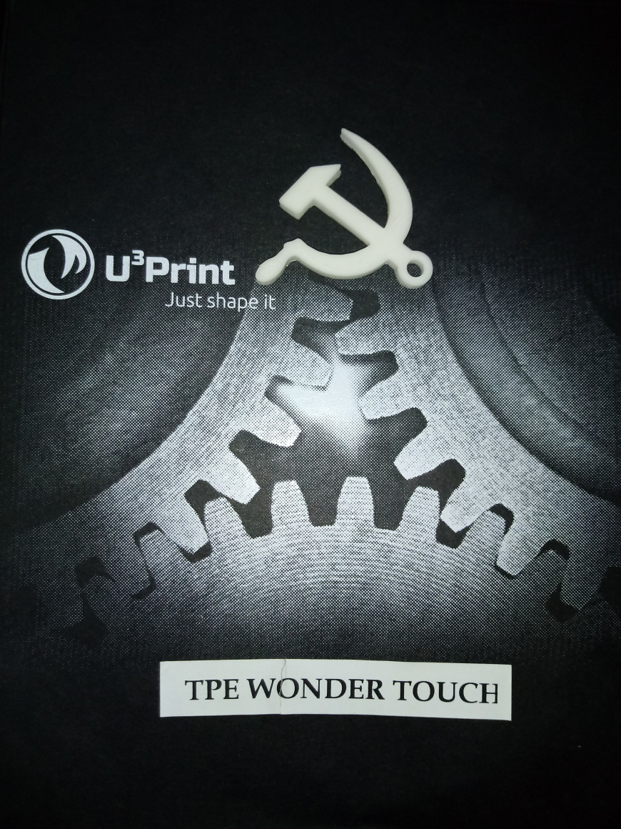 TPE wonder touch от U3Print  или в омут с головой... Очень много букв!!!
