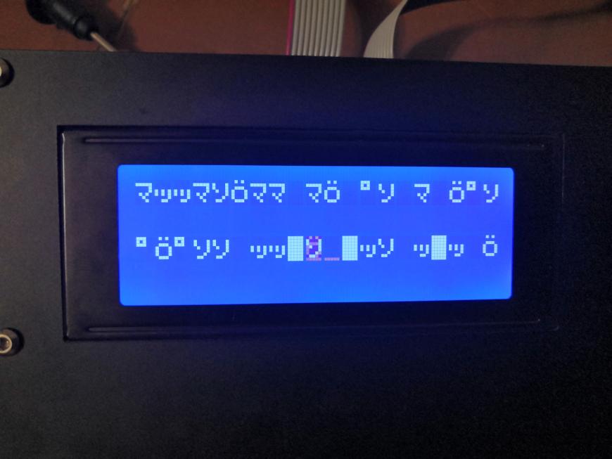 RuRAMPS4D и дисплей 2004a (RRDSC)