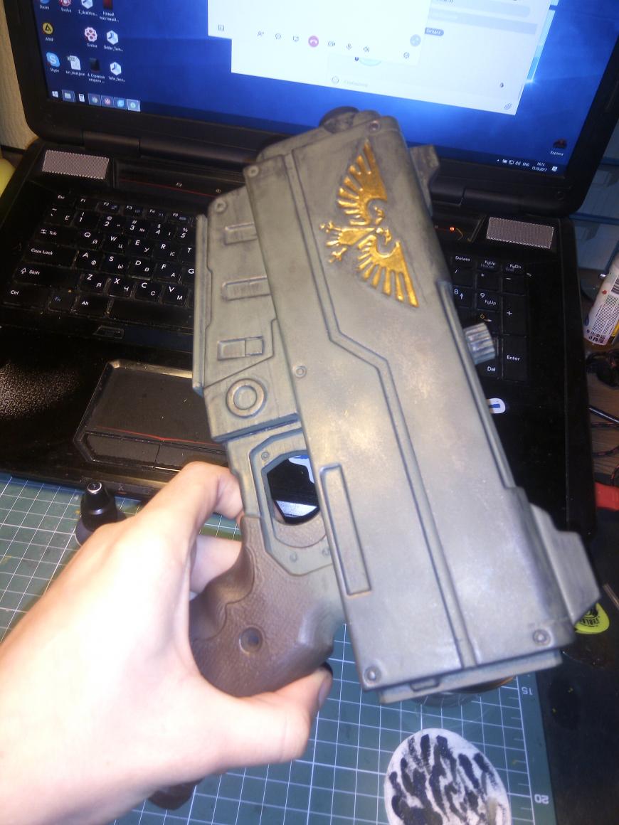 Оружие для косплея инквизитора Warhammer 40000