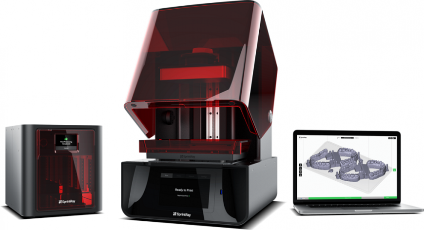 Компания SprintRay предлагает стоматологический фотополимерный 3D-принтер Pro95