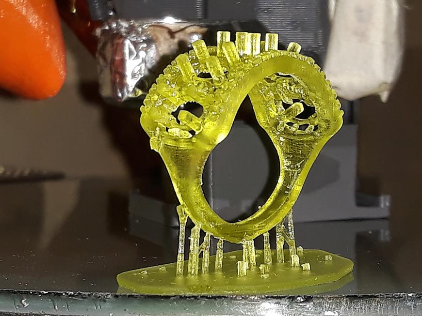 zWAX от UNIZ Пробная печать. UNIZ PLUS.