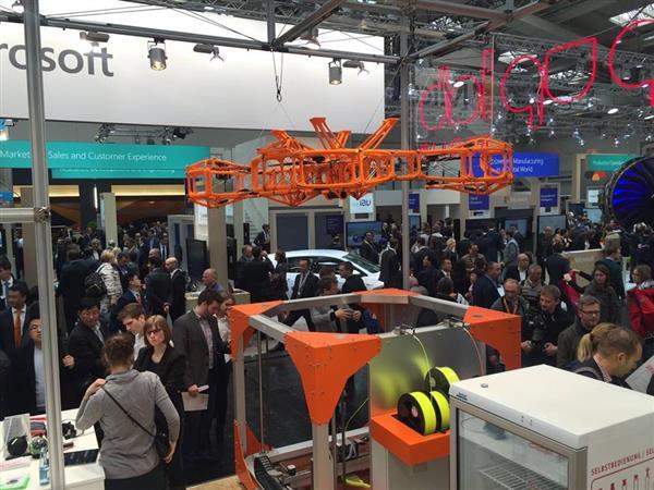 BigRep представляет DUSTER, 2-метровый 3D-печатный дрон