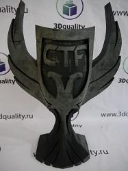 Печать кубка высотой 56 см для чемпионата CTF