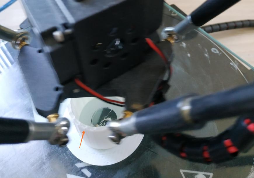 Anycubic kossel (pulley) - видны ребра Anycubic kossel (pulley) - видны ребра