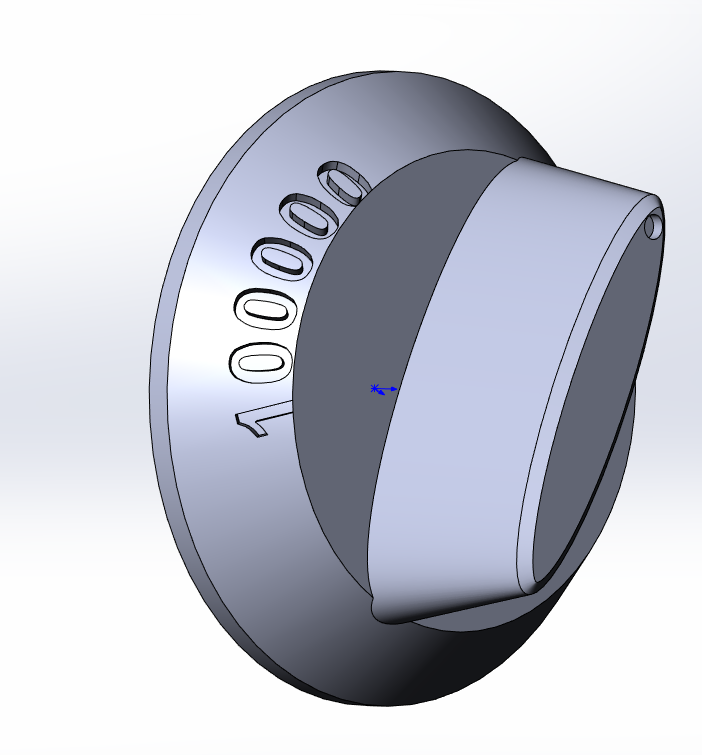 Перенос в SolidWorks текста на поверхность конуса