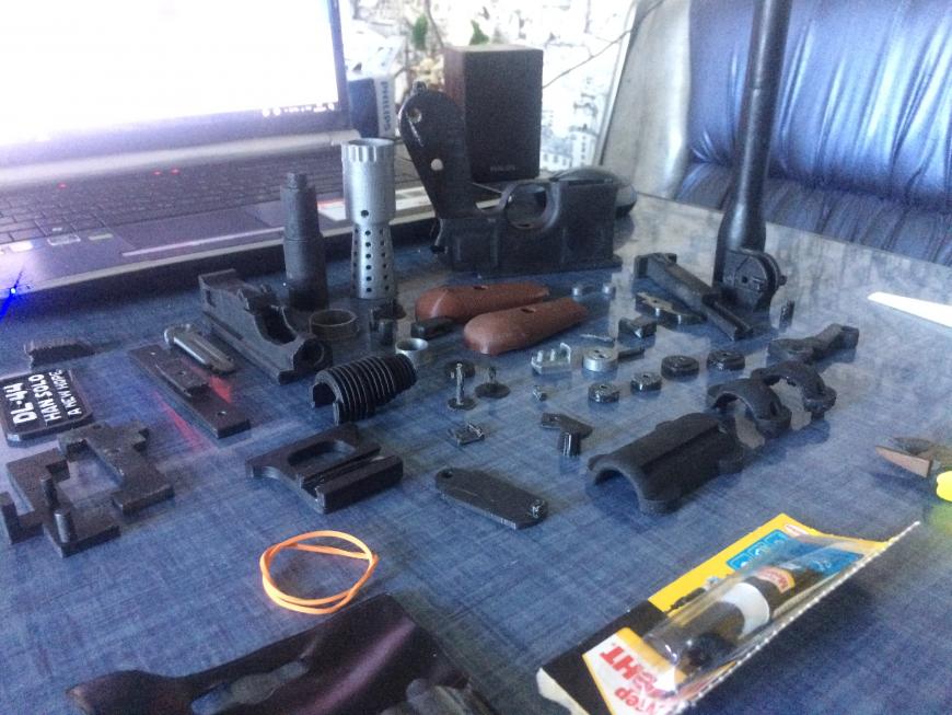 принтер. воблинг. два ствола