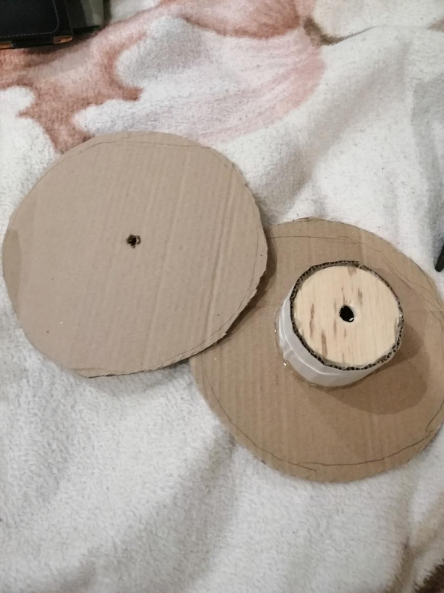 Очередная катушка для мотка пластика