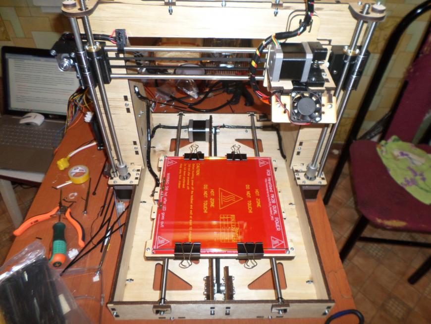 3Д принтер из комплекта для сборки