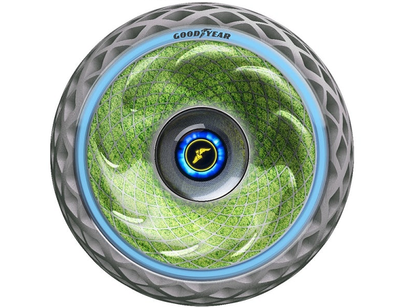 3D-печать и фотосинтез: компания Goodyear продемонстрировала концептуальные шины Oxygene
