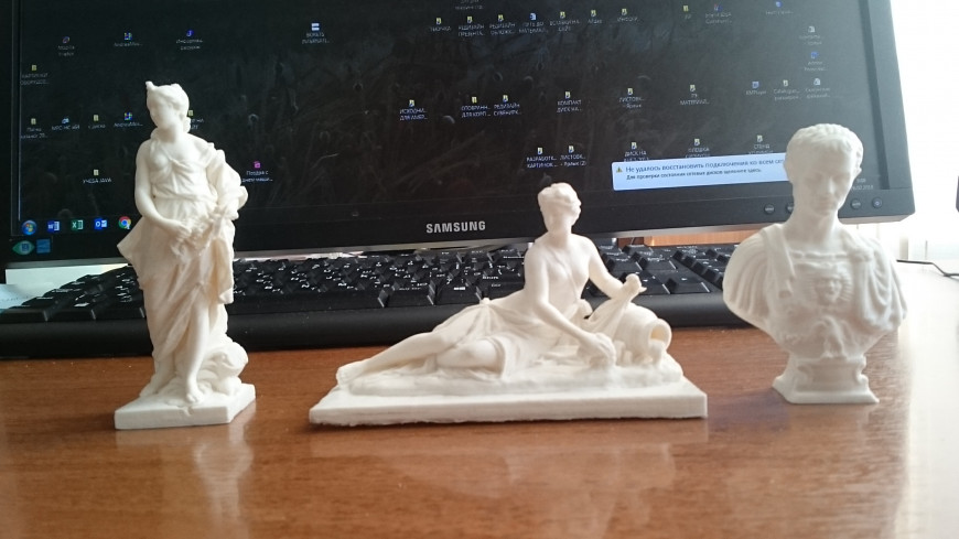 Мои 3 статуи из музеев