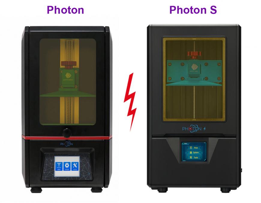 Anycubic Photon VS. Photon S: в чем же отличия