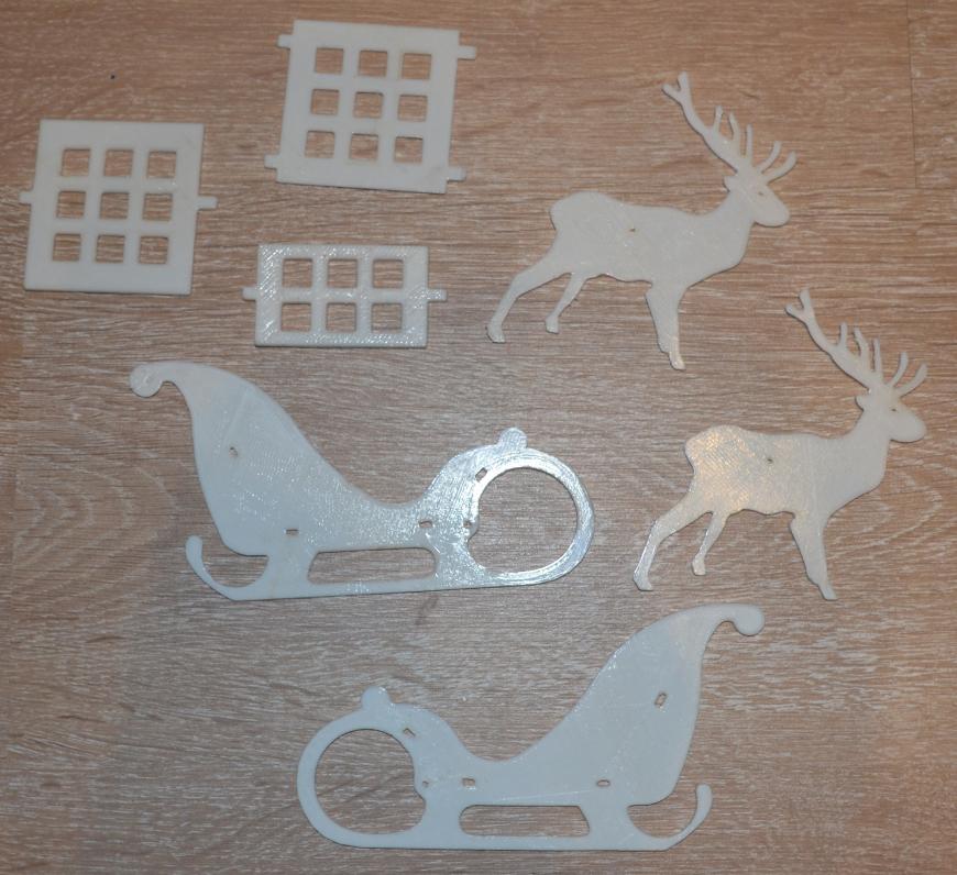 Обзор пластика PLA pearl white от компании U3print (на конкурс)