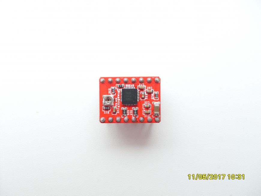 Сломал драйвер двигателя экструдера. Как починить?