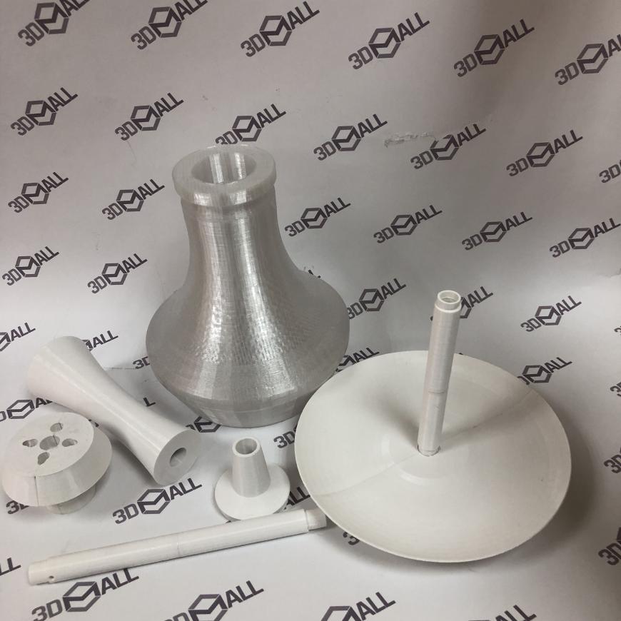 Печать прототипа кальяна по технологии FDM