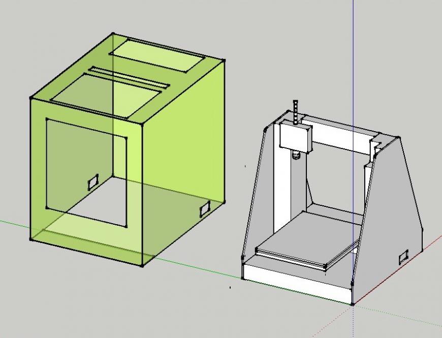 Корпус для Printbox3D one