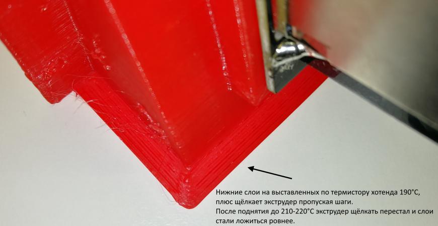 Качество печати PLA (сопли) - нужен совет, фото внутри
