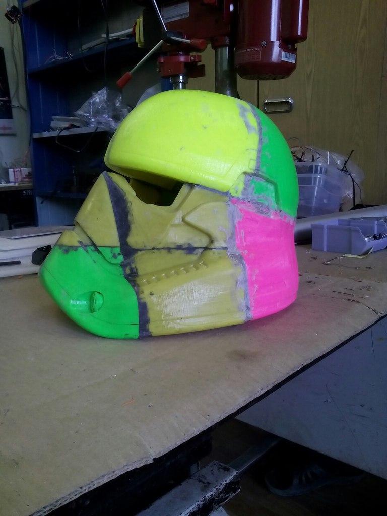 Печать шлема на Prism Uni