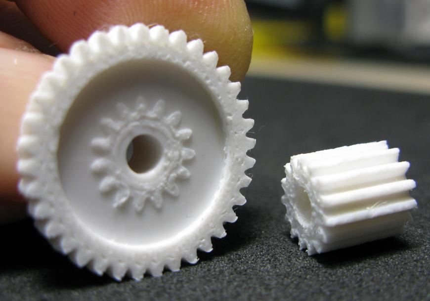 Печать шестерёнок на 3D принтере