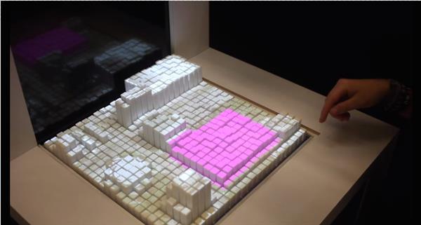 MIT представляет 3D-печатный интерфейс Materiable, имитирующий свойства песка, резины и воды