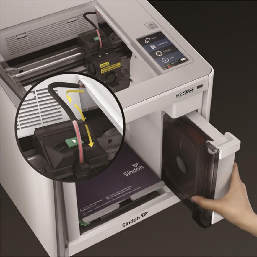 Mimaki предложит 3D-принтеры 3DFF-222 разработки компании Sindoh