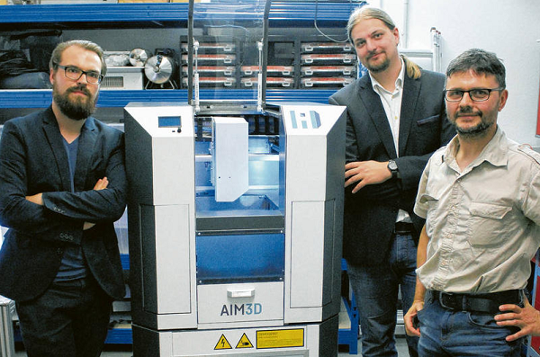AIM3D разрабатывает 3D-принтер для печати гранулированными композитными материалами