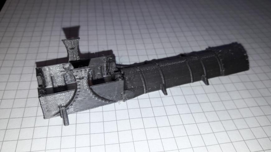Паровоз, или утонченный блеск асфальта. U3print Wet Ashpalt