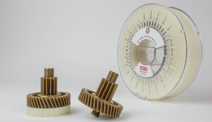 3DGence предлагает растворимый опорный филамент для 3D-печати ПЭЭК и АБС