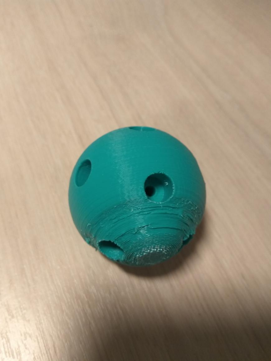 Не получается печатать с поддержкой.