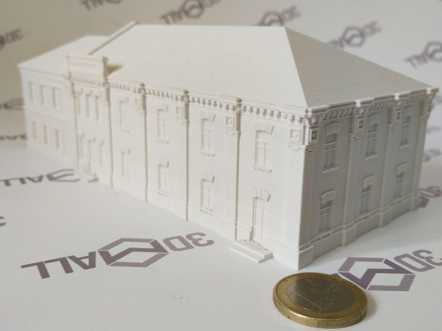 Макет здания по технологии FDM