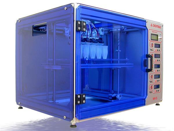 FDM 3D-принтер с массивом из пяти экструдеров – бюджетное решение для массового аддитивного производства?