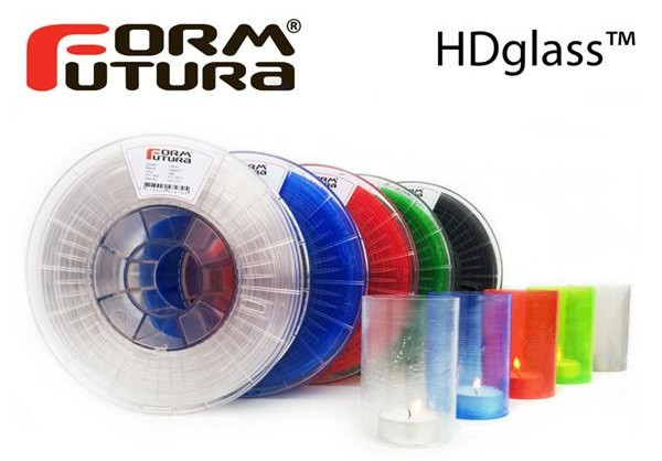 Formfutura предлагает прозрачный филамент HDglass