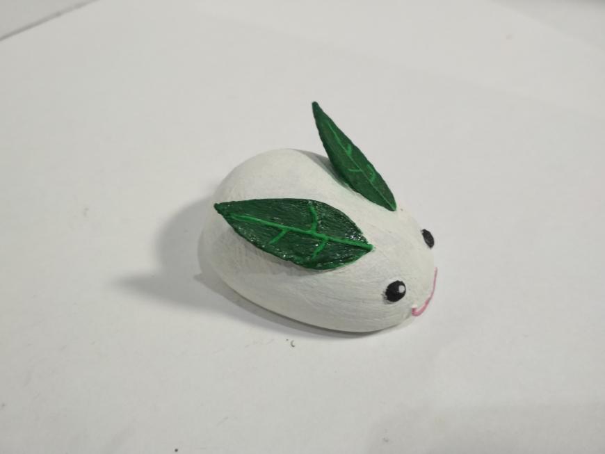Снежный кролик - маскот тульского аниме фестиваля Yuki no Odori
