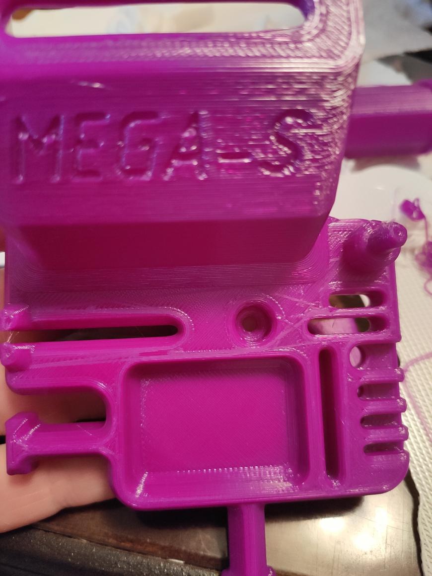 Дефекты печати на Anycubic Mega-S PETG пластиком