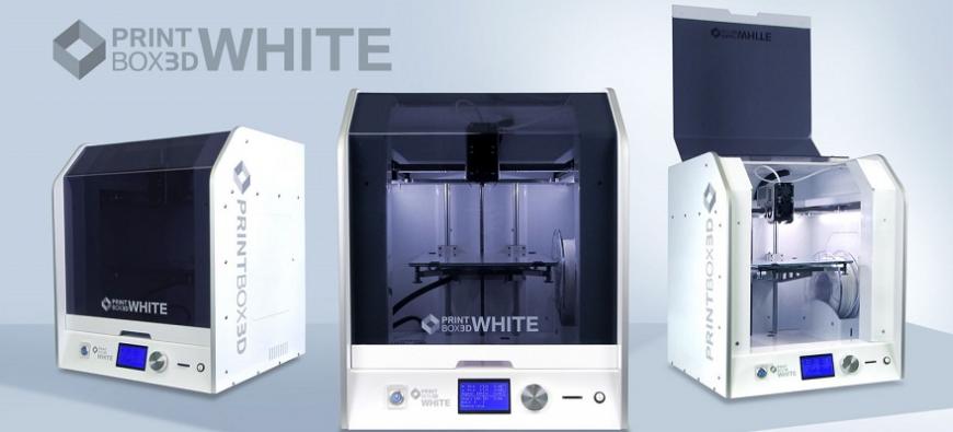 PrintBox3D предлагает новые 3D-принтеры PrintBox3D White