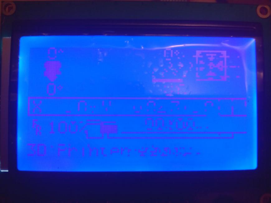 LCD 12864+ Mega2560+RAMPS 1.4 Marlin
