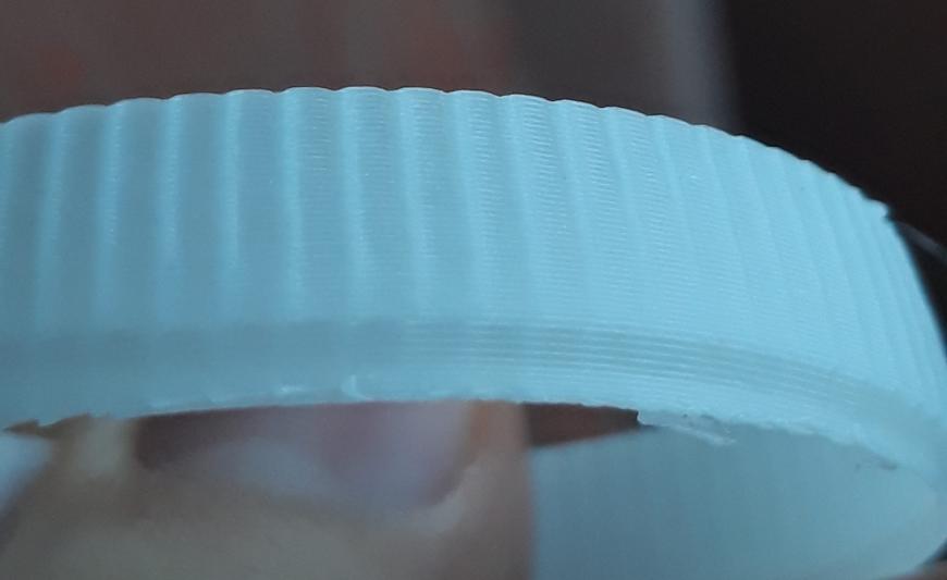 прерывистая печать кривых на дельте