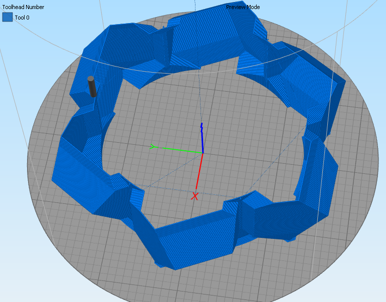 Simplify3d - непонятное поведение при печати вазы