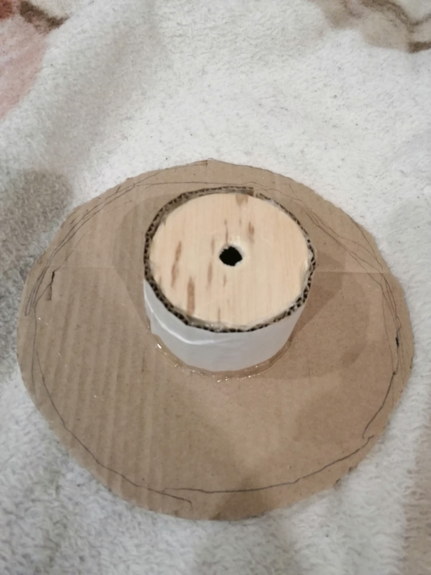 Очередная катушка для мотка пластика