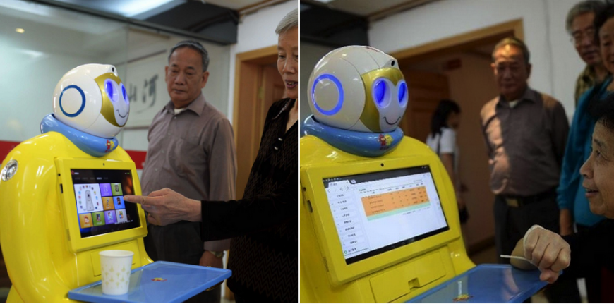 В Китае с помощью 3D-печати создали робота-помощника для пожилых людей